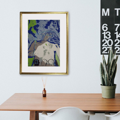 Vacilación | Germán Gómez | Grabado |  Galería Madrid