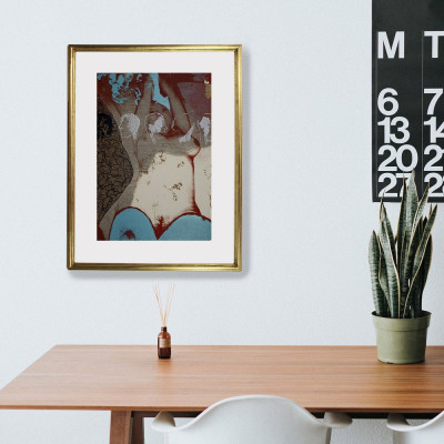 Amantis religiosa | Germán Gómez | Grabado |  Galería Madrid