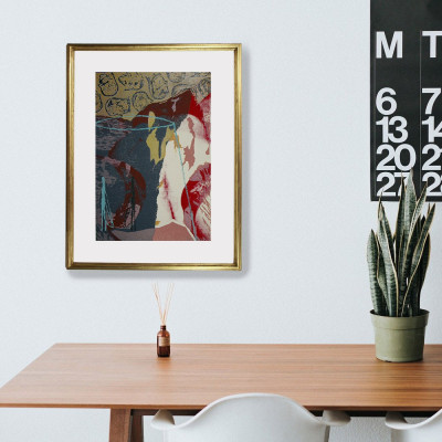 Procesión | Germán Gómez | Grabado |  Galería Madrid