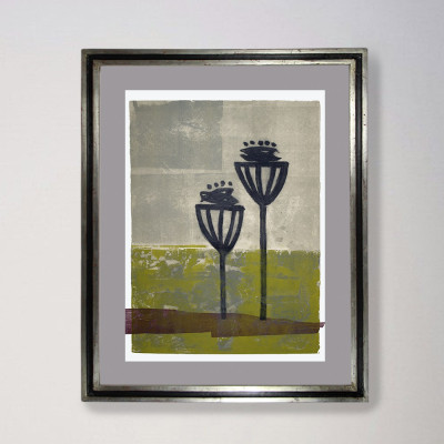 Flor I | Gloria Gallego | Grabado |  Galería Madrid