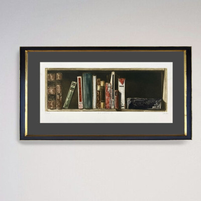 Libris | Grabado de Ramiro Undabeytia | Tienda de obra gráfica Madrid