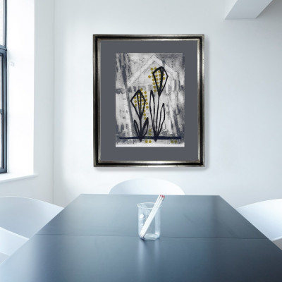 Flor II | Gloria Gallego | Grabado |  Galería Madrid