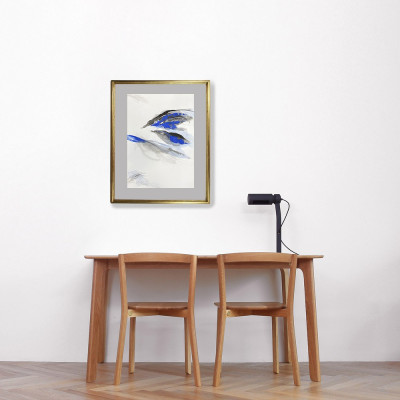 Paisaje azul V