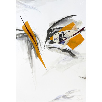 Piel de mandarina II | Cuadros abxtracto de Lidia Buente | Tienda de arte