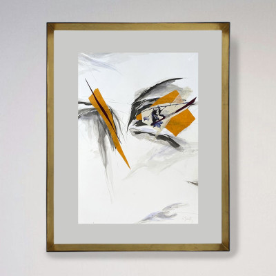 Piel de mandarina II | Cuadros abxtracto de Lidia Buente | Tienda de arte