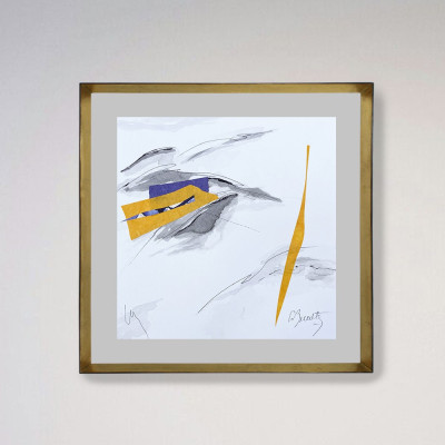 Pinturas abstractas de Lidia Buente | Tienda de enmarcación Madrid