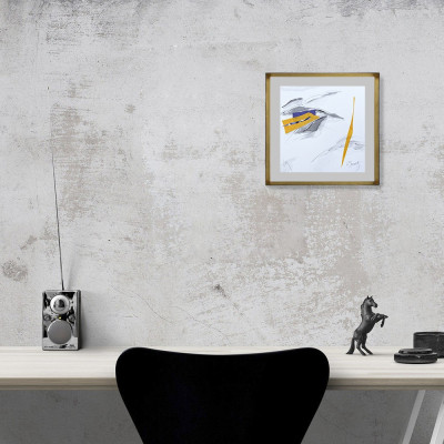 Pinturas abstractas de Lidia Buente | Tienda de enmarcación Madrid