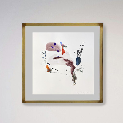 Paseo los inviernos | Abstract painting by Belén Gonzalo | Art gallery