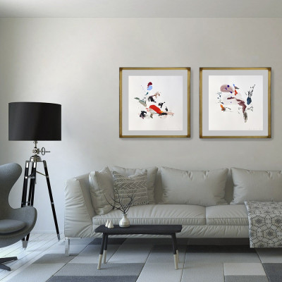 Paseo los inviernos | Abstract painting by Belén Gonzalo | Art gallery