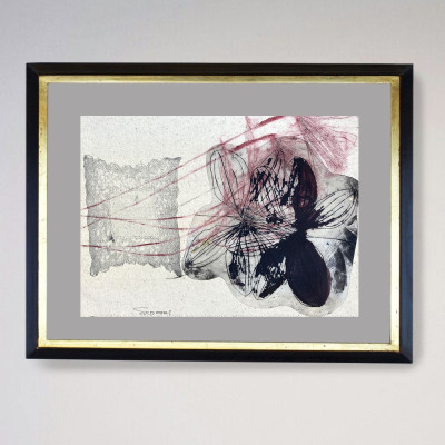 Discontinuidades | Obra sobre fieltro de Susana Peses | Arte Madrid