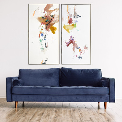 Nubes que limpian la piel | Belén Gonzalo | Arte abstracto sobre lienzo