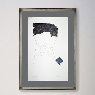 Equilibrio IV | Hilda Fuchs | Grabado |  Galería Madrid