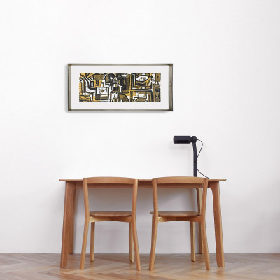 Cosmogonia I | Xilografía de Iván Araujo | Galería de arte en Madrid