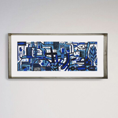 Cosmogonía II | Xilografía de Iván Araujo | Tienda de arte en Madrid