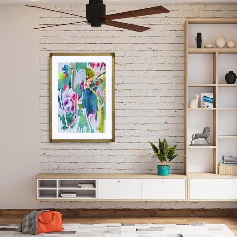 Marco dorado en salón