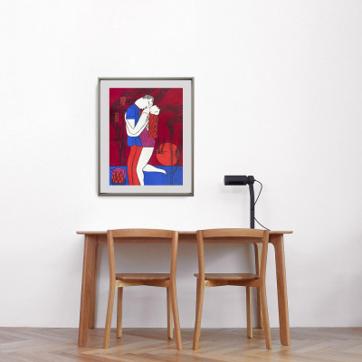 Isla Culebra | Grabado de Marina Anaya | Tienda de arte en Madrid