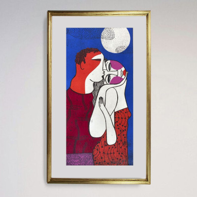 Famara | Grabado de Marina Anaya | Galería de arte en Madrid