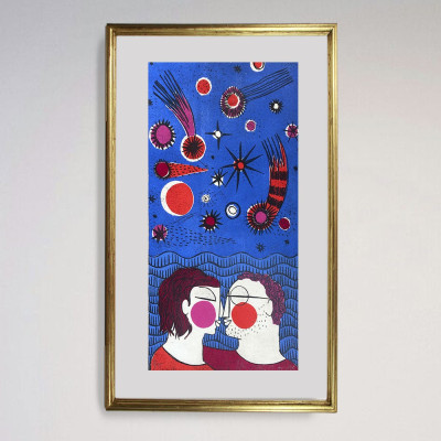 Sirio | Grabado de Marina Anaya | Galería de arte y tienda para enmarcar