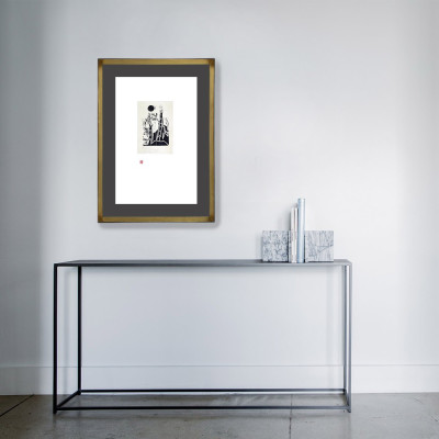 Vivienda II | Hilda Fuchs | Grabado |  Galería Madrid