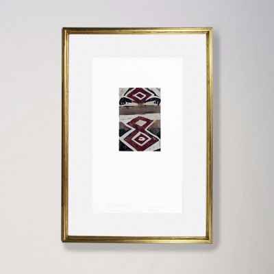 Tejidos bolivianos | Hilda Fuchs | Grabado |  Galería Madrid