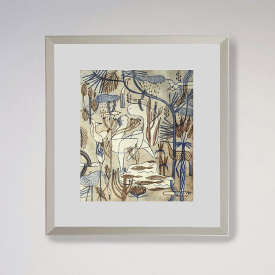 Edén | Marina Anaya | Grabados figurativo |  Galería  A Cuadros Madrid