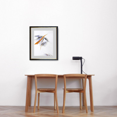 Piel de mandarina VIII | Pintura de Lidia Buente | Tienda de arte