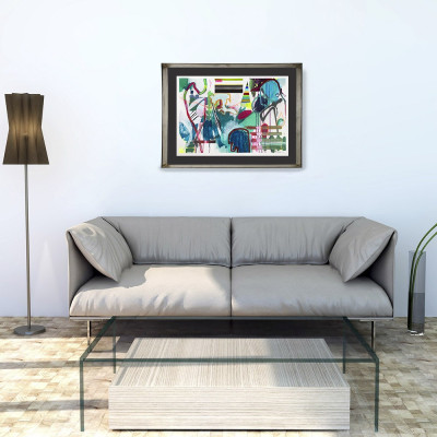 Pintura abstracta de José Ballester | Galería de arte Madrid