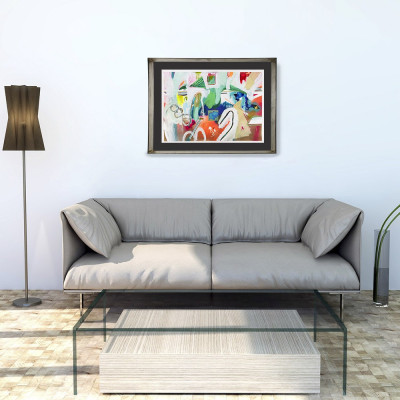 Pintura abstracta de José Ballester | Galería de arte y marcos