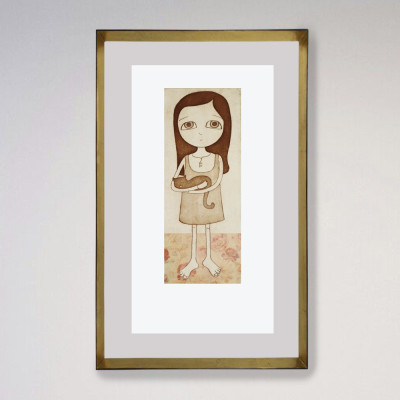 Caricias de angel | Isabel Salvador | Grabado |  Galería Madrid
