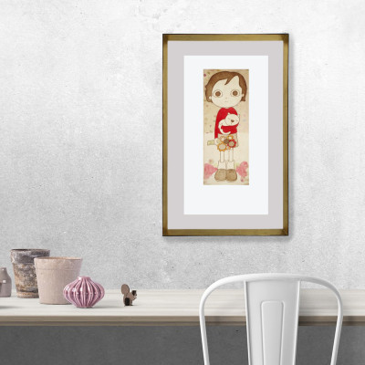 Mi lindo gatito | Isabel Salvador | Grabado |  Galería Madrid