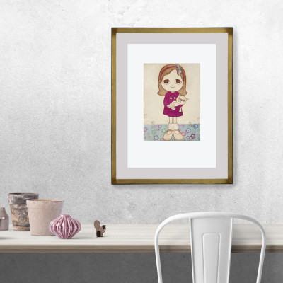 Ojos de gato | Isabel Salvador | Grabado |  Galería Madrid