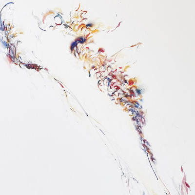 Pintura abstracta Origen | Artista Siro | Galería de arte en Madrid