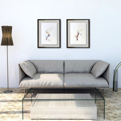 Serie Origen | Pintura abstracta de Siro | Galería de arte Madrid