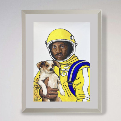 Astronauta 01 | Ainhoa Azumendi | Pintura figurativa