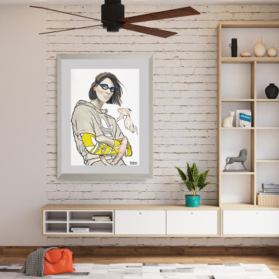 Peces Dual 06 | Pintura figurativa de Ainhoa Azumendi | Arte