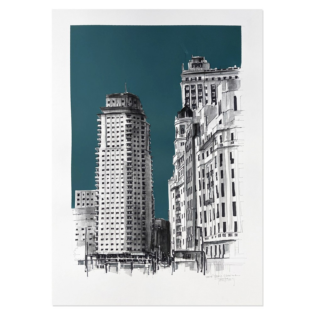 Exposición pintura | Gran Vía | Iñaki Pardos