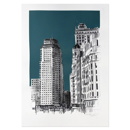 Exposición pintura | Gran Vía | Iñaki Pardos