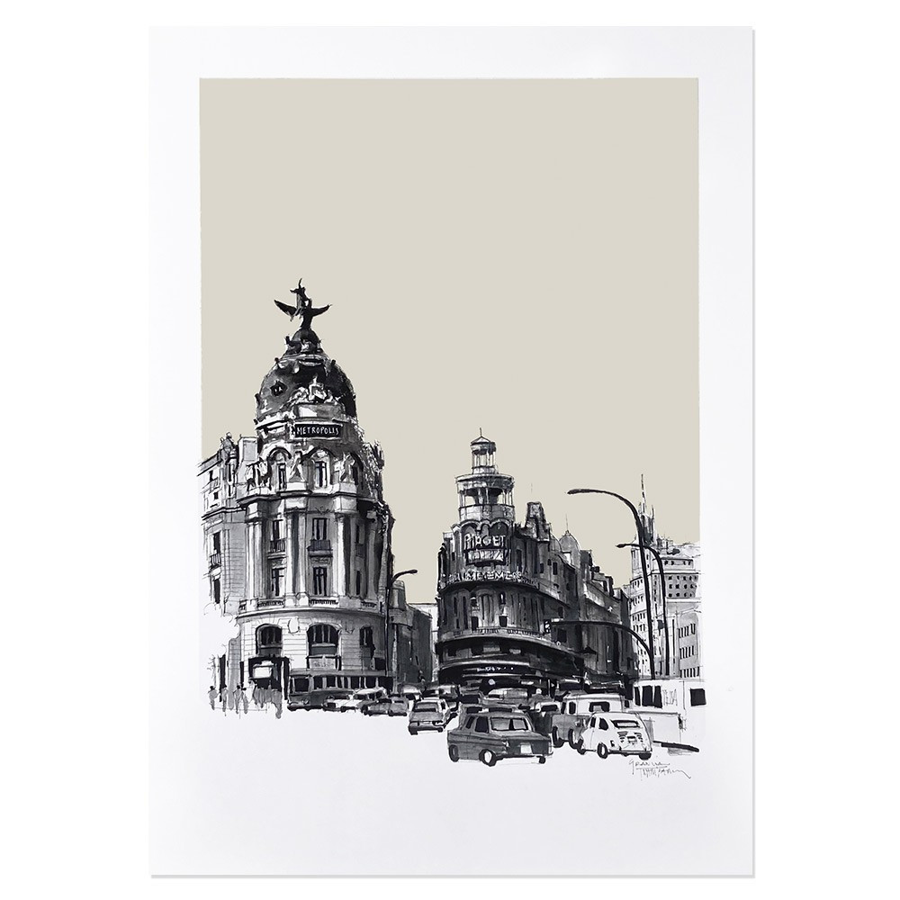 Exposición pintura | Gran Vía | Iñaki Pardos