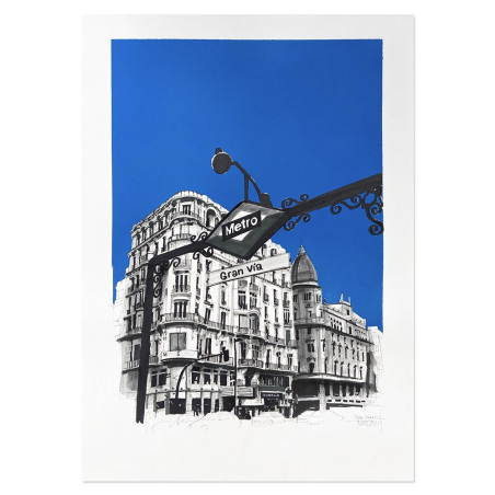 Exposición pintura | Gran Vía | Iñaki Pardos