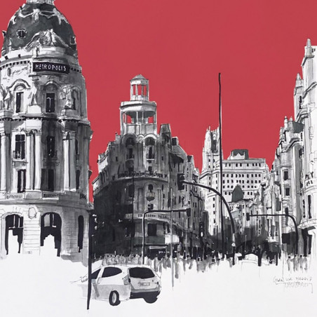 Exposición pintura | Gran Vía | Iñaki Pardos
