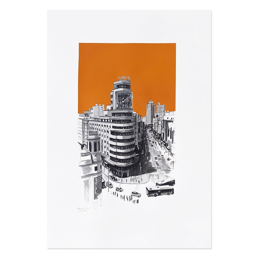 Exposición pintura | Gran Vía | Iñaki Pardos