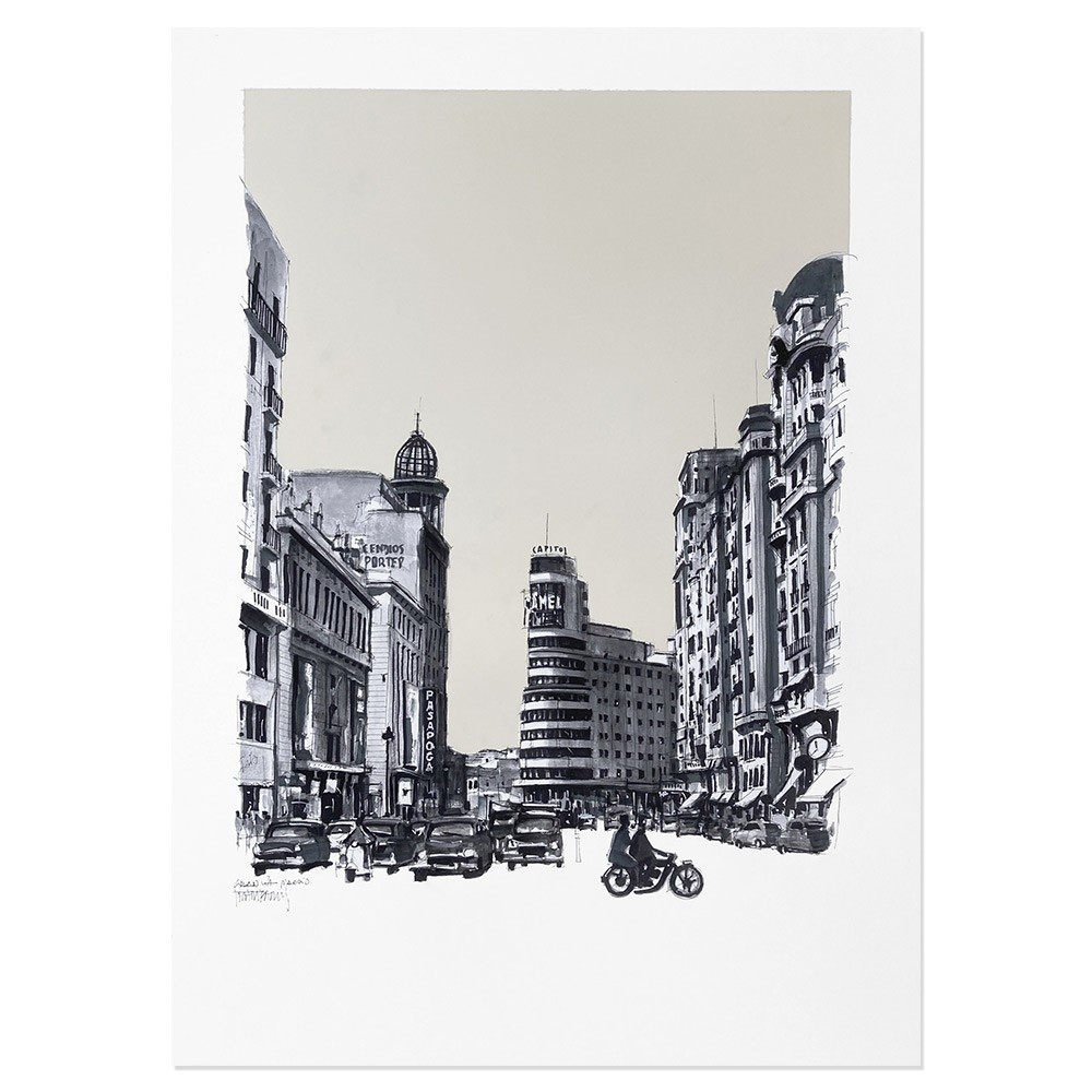 Exposición pintura | Gran Vía | Iñaki Pardos