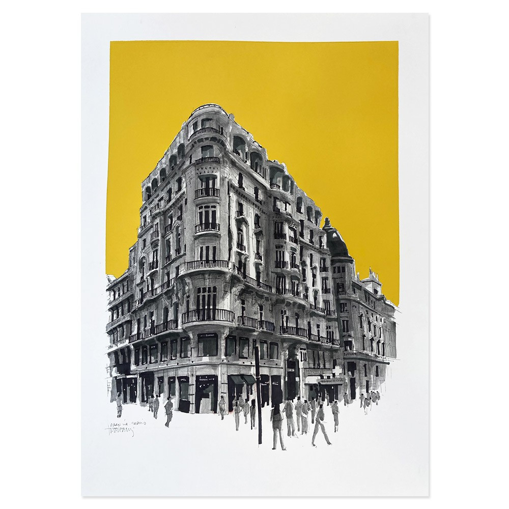 Exposición pintura | Gran Vía | Iñaki Pardos