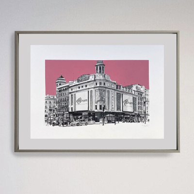 Pintura de Callao Madrid | Artista Iñaki Pardos | Galería de arte