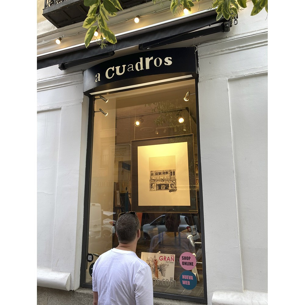 Exposición pintura | Gran Vía | Iñaki Pardos