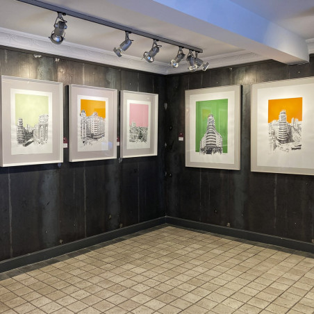 Exposición pintura | Gran Vía | Iñaki Pardos