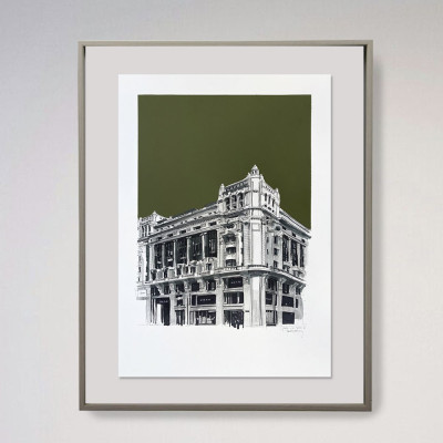 Gran Vía | Pintura figurativa de Iñaki Pardos | Arte Madrid