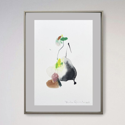 Lo que crece duele | Pintura abstracto Belén Gonzalo | Galería de arte