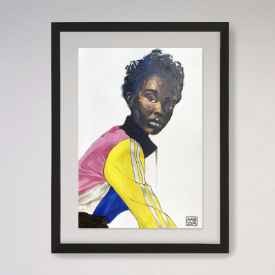 Urban 03 | Retrato al óleo de Ainhoa Azumendo | Galería de arte