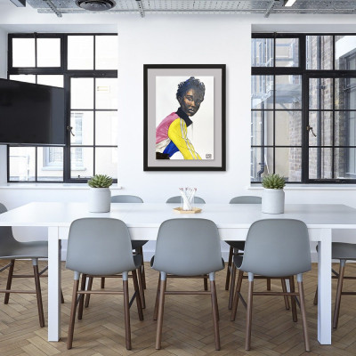 Urban 03 | Retrato al óleo de Ainhoa Azumendo | Galería de arte